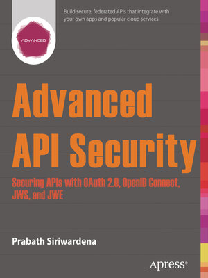 cover image of Advanced API Security